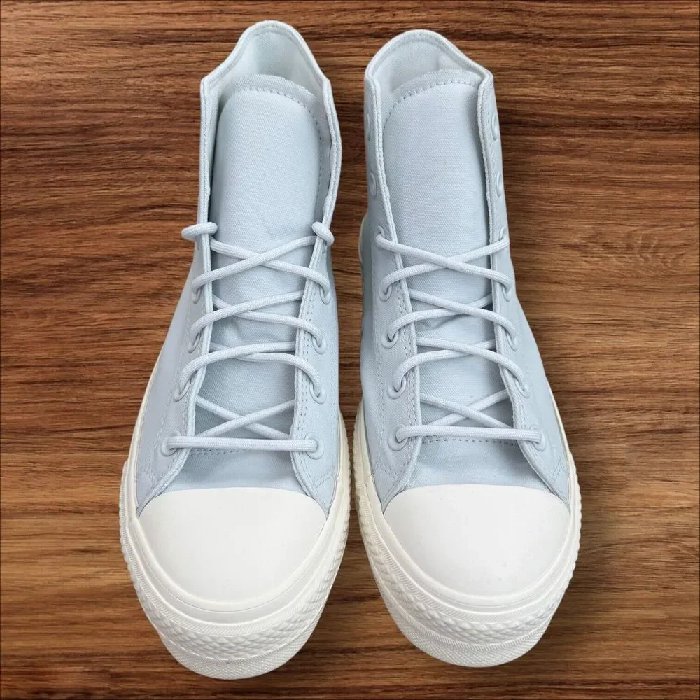 Converse Chuck Taylor All‎ Star Lift Lux Women's 10 Moonbathe/Egret A05248C NWOB